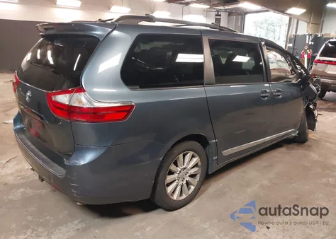 2015 Toyota Sienna Xle 7 Passenger из США, поврежденный, VIN 5TDDK3DC3FS100407